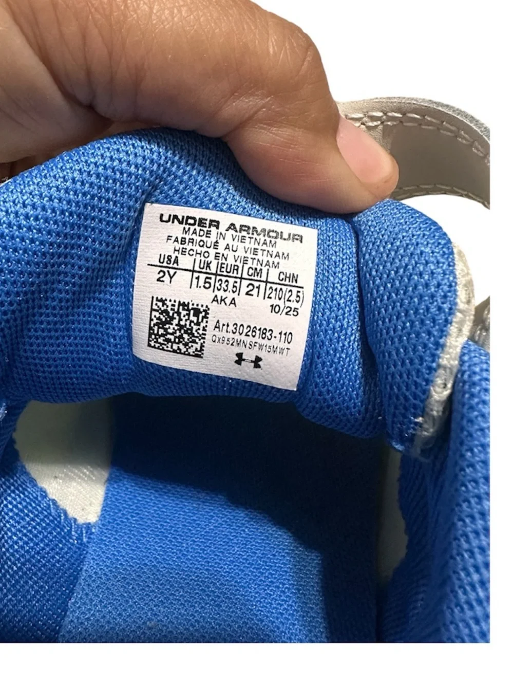 Under Armour lightweight breathable